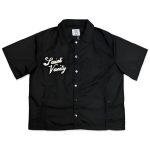 Black Saint Vanity Button Up Nylon T Shirt