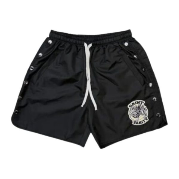 Black Saint Vanity Nylon Shorts Classic Fit