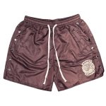 Burgundy Saint Vanity Burgundy Nylon Short