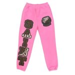 Pink Saint Vanity Varsity Logo pants