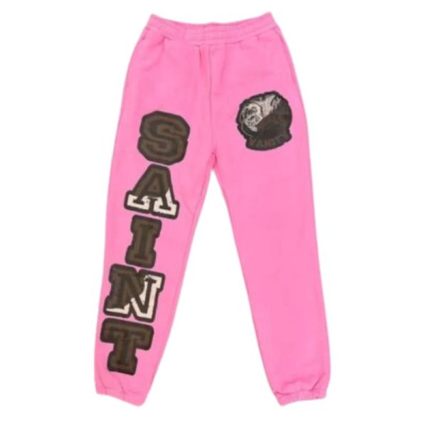 Pink Saint Vanity Varsity Logo pants