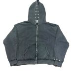 Saint-Vanity-Black-Studded-Zip-Hoodie-Streetwear
