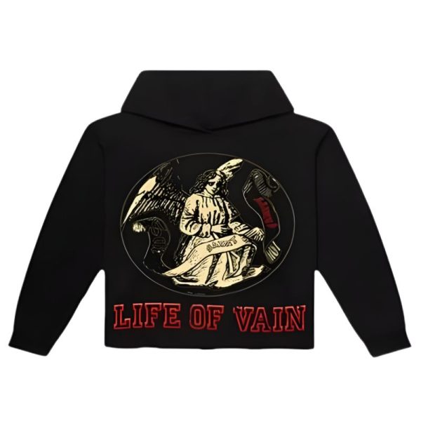 Saint-Vanity-Black-Vain-Life-Graphic-Hoodie
