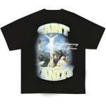 Saint Vanity Blurry Cross T Shirt