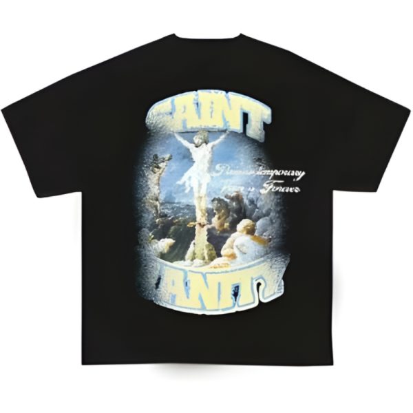 Saint Vanity Blurry Cross T Shirt