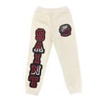 Saint Vanity Logo Pants Cream