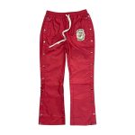 Saint Vanity Nylon Track Pants Maroon