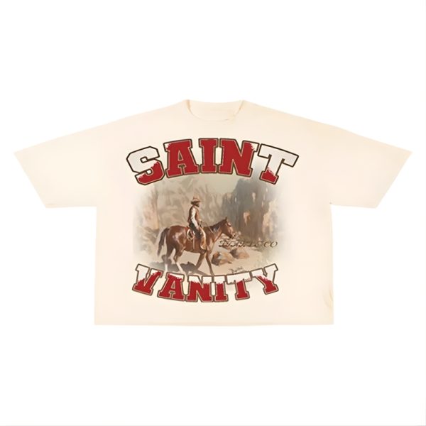 Saint Vanity Stable Cream HOQ T-Shirt